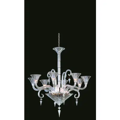画像 Mille Nuits Chandelier 8L