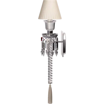 imagen para Torch Wall Unit White lampshade