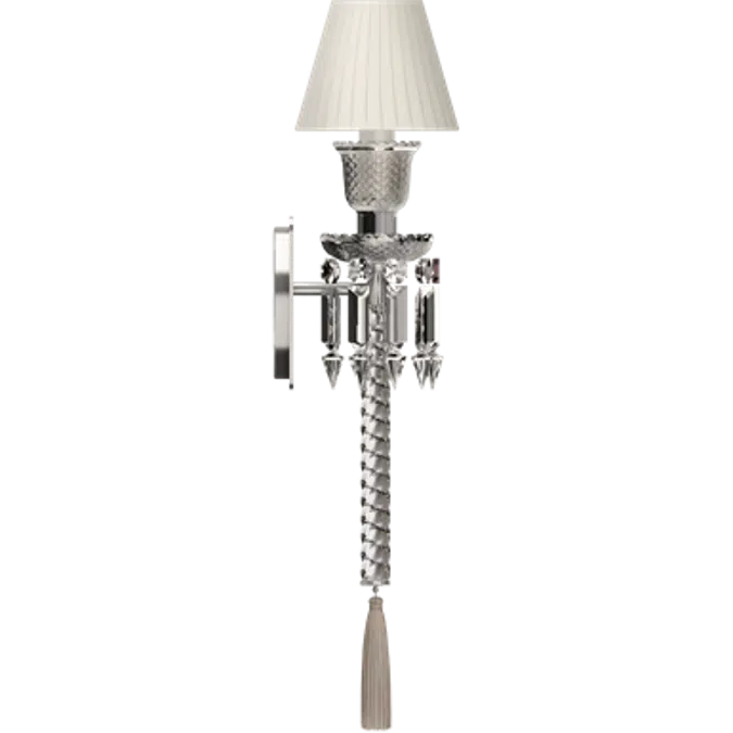 Torch Wall Unit White lampshade