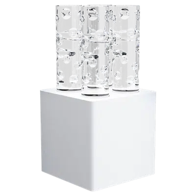 imagen para White round shape cut 4L Jallum candlelight
