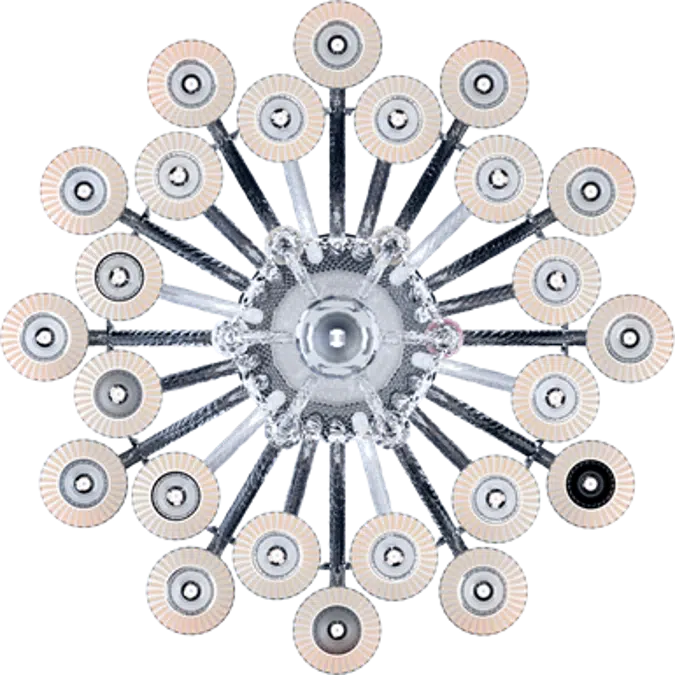 Zenith Chandelier 24L Unfocused