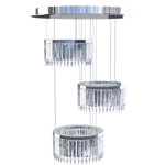 lady crinoline chandelier classic 3 modules