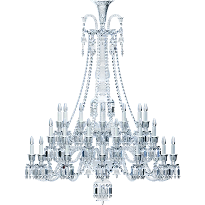 Lustre Zénith cristal clair 36L