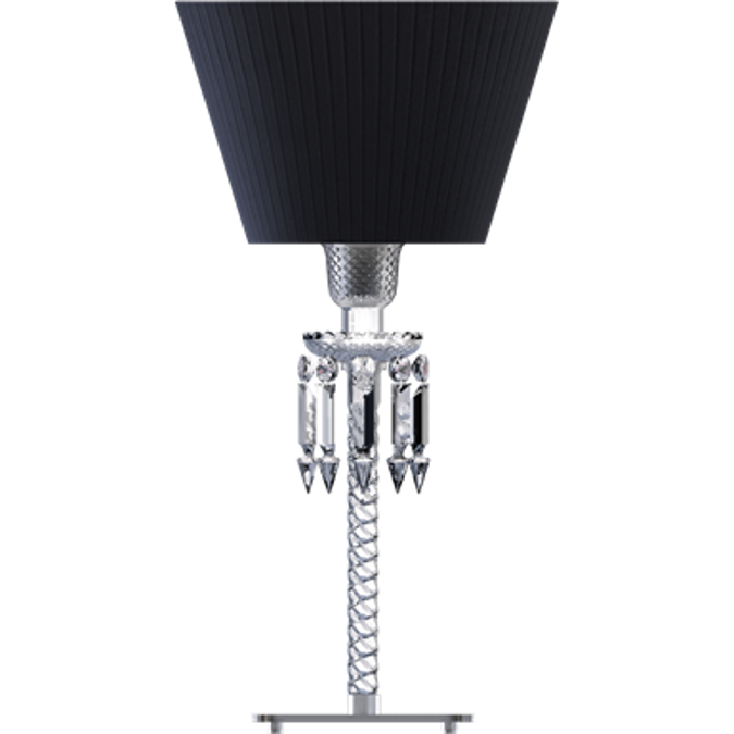 BIM objects Free download! Torch Lamp Black lampshade BIMobject