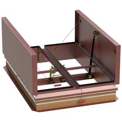Automatic Smoke Vent - Double Leaf图像
