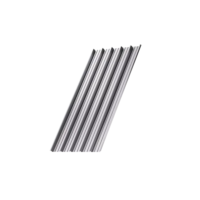 SAND 38 - Corrugated metal sheets for roofing