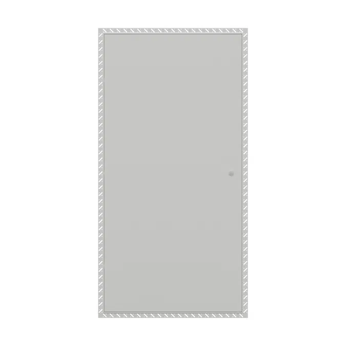 Объекты BIM - Скачать Бесплатно! Wall Application - Metal Door - 2.