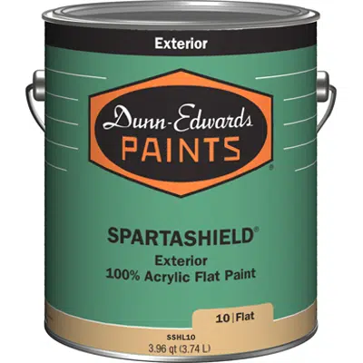Image for SPARTASHIELD® Exterior Paint, Premium, Ultra-Low VOC, 100% Acrylic