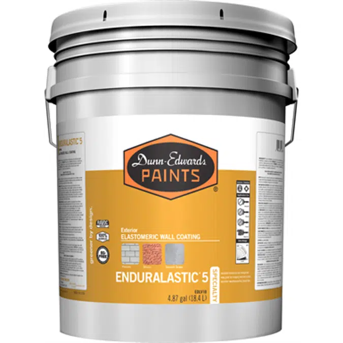 ENDURALASTIC® 100% acrylic elastomeric wall coating