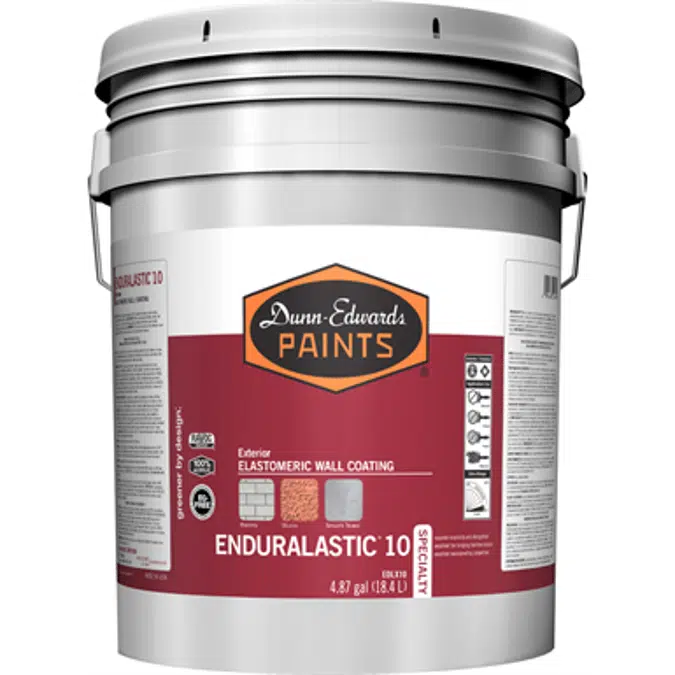 ENDURALASTIC® 100% acrylic elastomeric wall coating