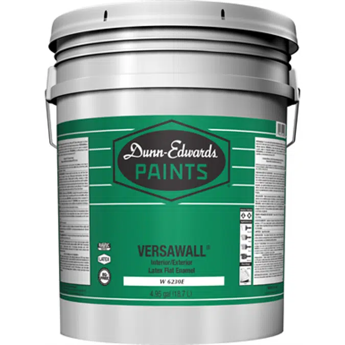 VERSAWALL® Interior/Exterior Latex Flat Enamel Paint