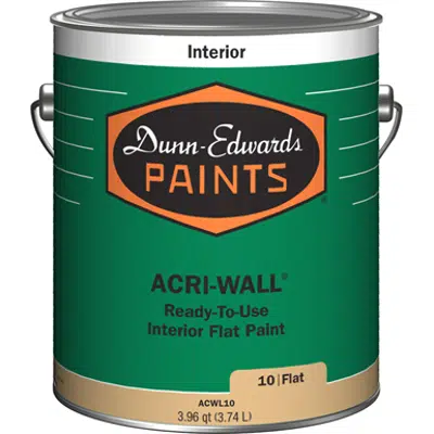 Image for ACRI-WALL® Zero VOC, low odor Interior Paints