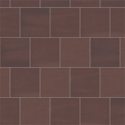 Mosa Solids - Rust red - Wall tile surface图像