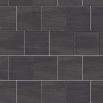 obraz dla Mosa Solids - Graphite Black - Floor tile surface