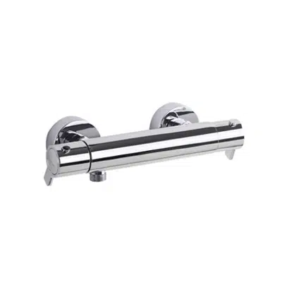 Blautherm Thermostatic Shower Mixer Without Shower Kit 943402 S için görüntü