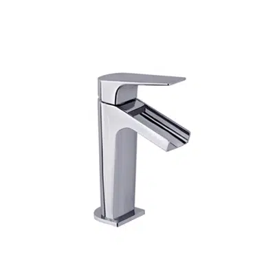 Urban Chic Waterfall Wash Basin Mixer 213101 için görüntü
