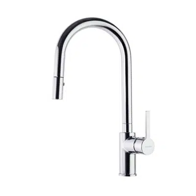 Drako Sink Mixer With Extensible Hose 337902V1 için görüntü