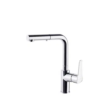 Ypsilon Plus Sink Mixer With Extensible Hose 641901H1 이미지