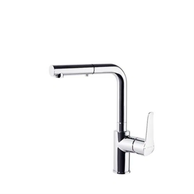 Ypsilon Plus Sink Mixer With Extensible Hose 641901H1