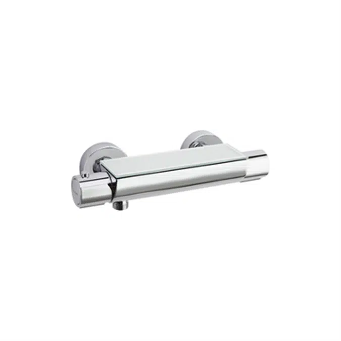 Urban Chic Thermostatic Shower With Safety Glass 213401 S