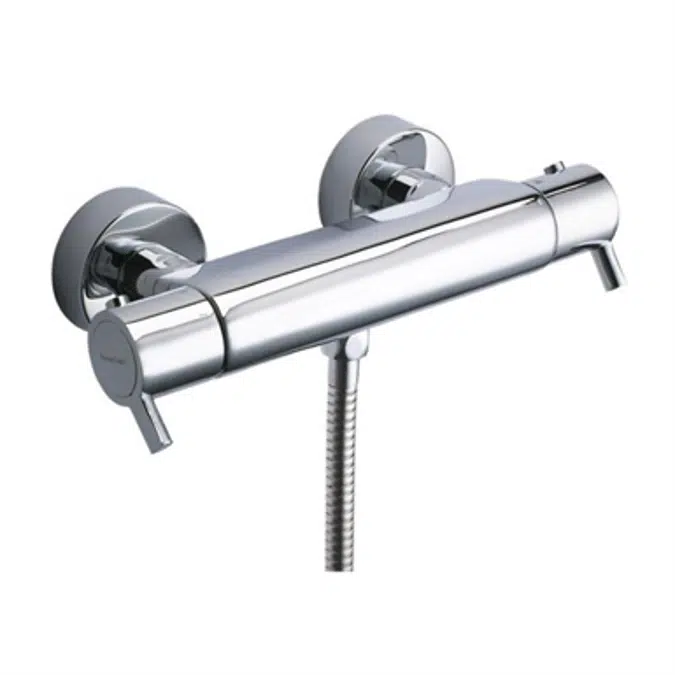 Drako Thermostatic Shower Mixer Without Shower Kit 333402 S