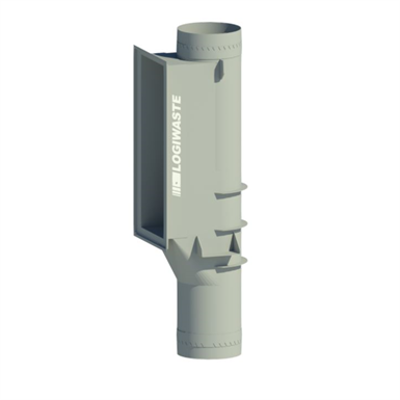 Image for Automatic  waste and laundry inlet chute connection, DN 500