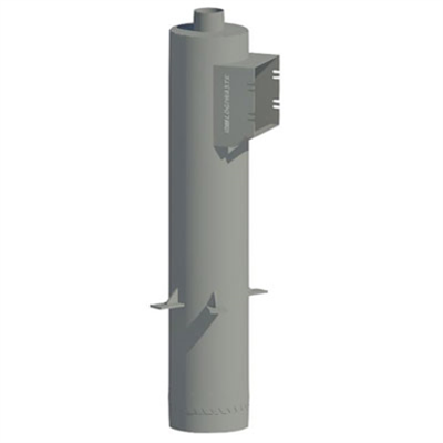 Image for Manual waste and laundry inlet topchute connection, DN 400