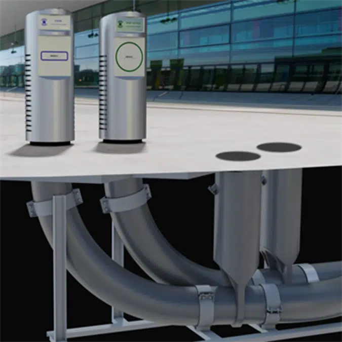 BIM objects - Free download! 5-Inlet point right without AV-Connection ...