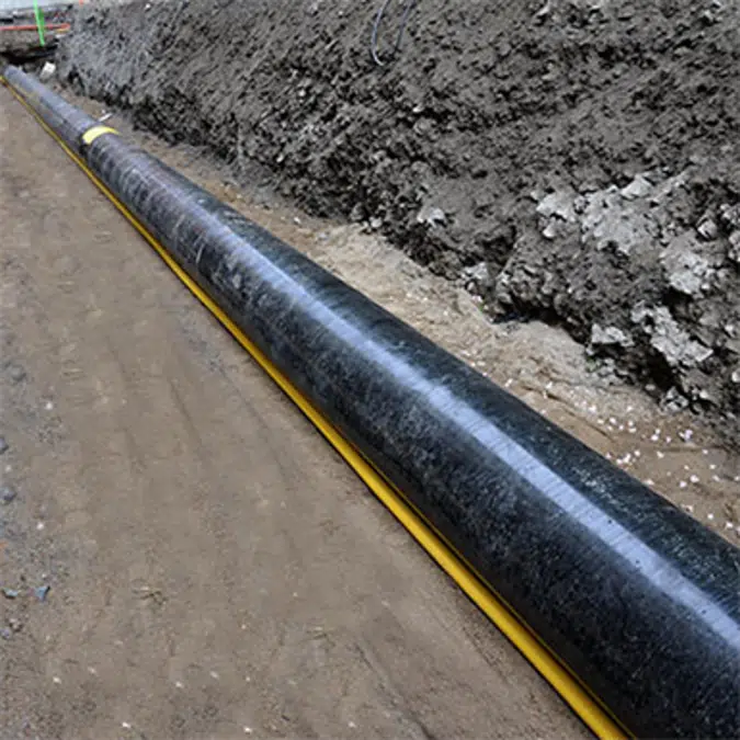 Straight pipe waste, DN 400