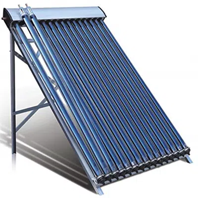 Duda Solar 30 Tube Water Heater Collector 45° Frame 이미지