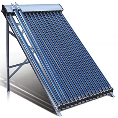 Duda Solar 30 Tube Water Heater Collector 45° Frame için görüntü