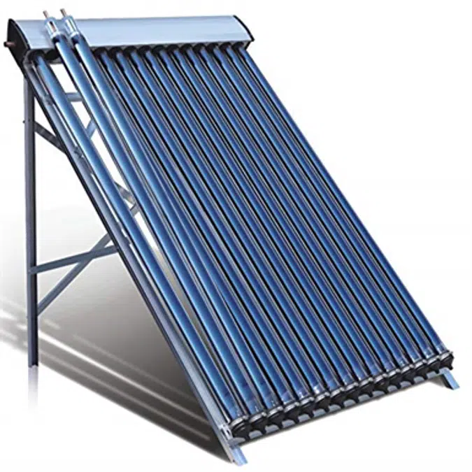 Duda Solar 30 Tube Water Heater Collector 45° Frame