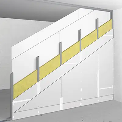 afbeelding voor AKP75/125; EI90; Austria; single metal stud frame, double-layer cladding