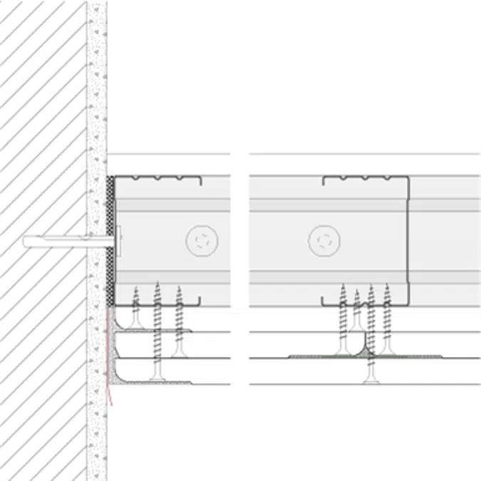 SW75/120; EI90; Austria; Shaft wall, single metal stud frame, triple layer cladding