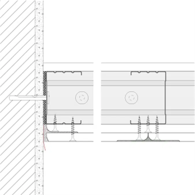 SW75/100; EI30; Austria; Shaft wall,  single metal stud frame, double-layer cladding