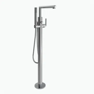 S93005 Arris One-Handle Tub Filler Includes Hand Shower için görüntü