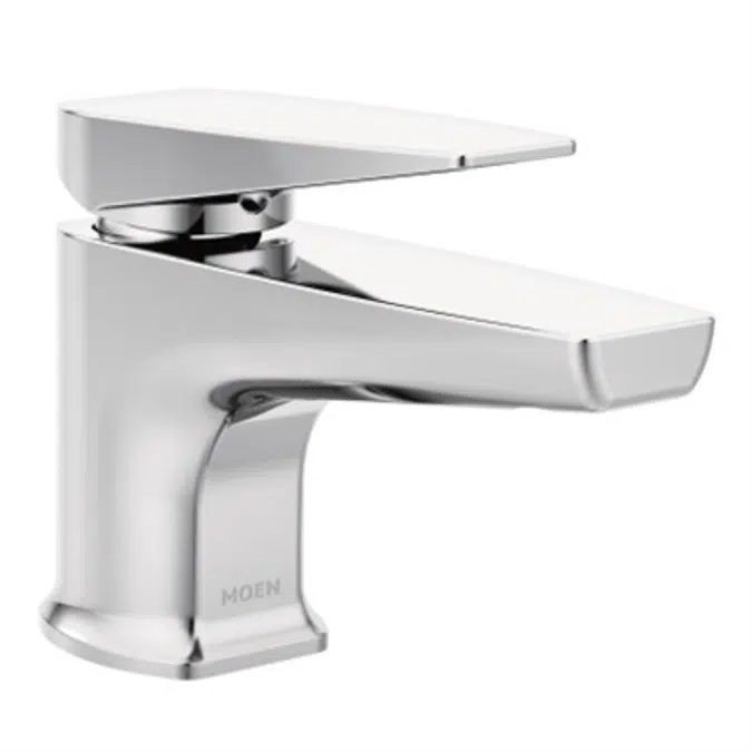 S8001 Via Chrome One-Handle Low Arc Bathroom Faucet