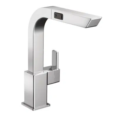 Image for S7597C 90 Degree One-Handle High Arc Pullout Kitchen Faucet