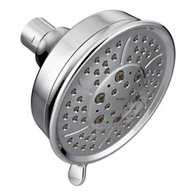 Chrome Four-Function 4-3/8" Diameter Spray Head Standard Showerhead - 3638 için görüntü