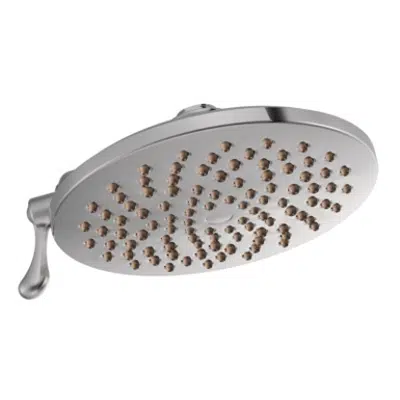 Velocity Chrome Two-Function 8" Diameter Spray Head Rainshower Showerhead - S6320 için görüntü