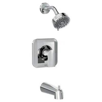 Image for Genta Chrome Posi-Temp® Tub/Shower - T2473EP