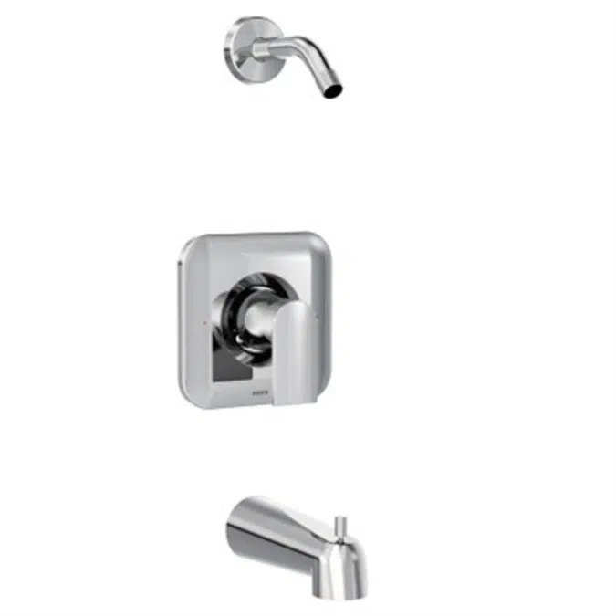 Genta Chrome Posi-Temp® Tub/Shower - T2473NH