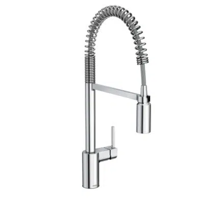 kép a termékről - 5923 Align Chrome One-Handle Pre-Rinse Spring Pulldown Kitchen Faucet