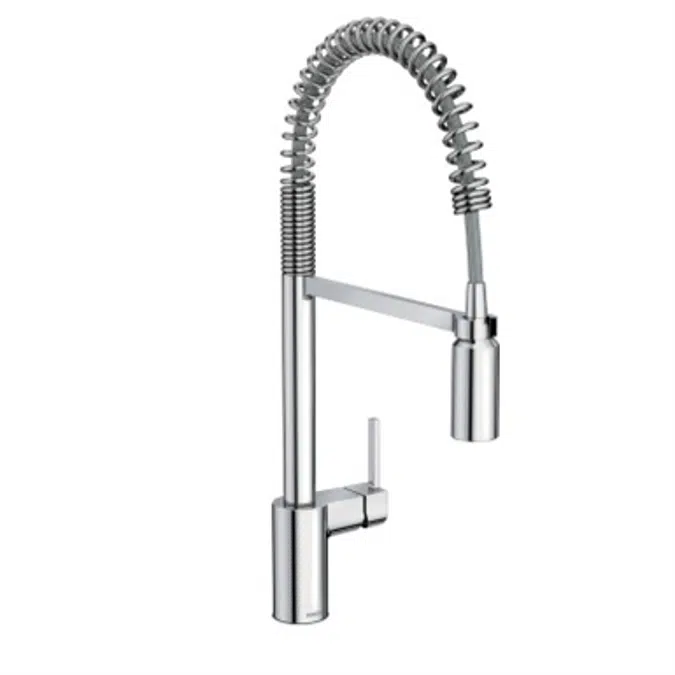 5923 Align Chrome One-Handle Pre-Rinse Spring Pulldown Kitchen Faucet
