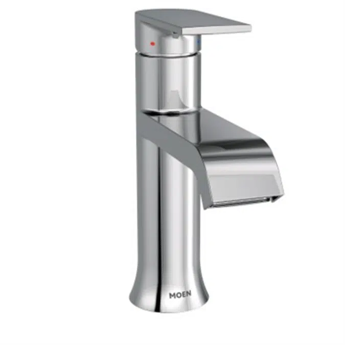 Genta Chrome One-Handle Bathroom Faucet - 6702