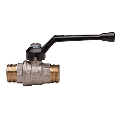 Image pour 1503 UNI-SFER, Full bore ball valve, M/M ISO 228/1 threaded, with aluminum handle