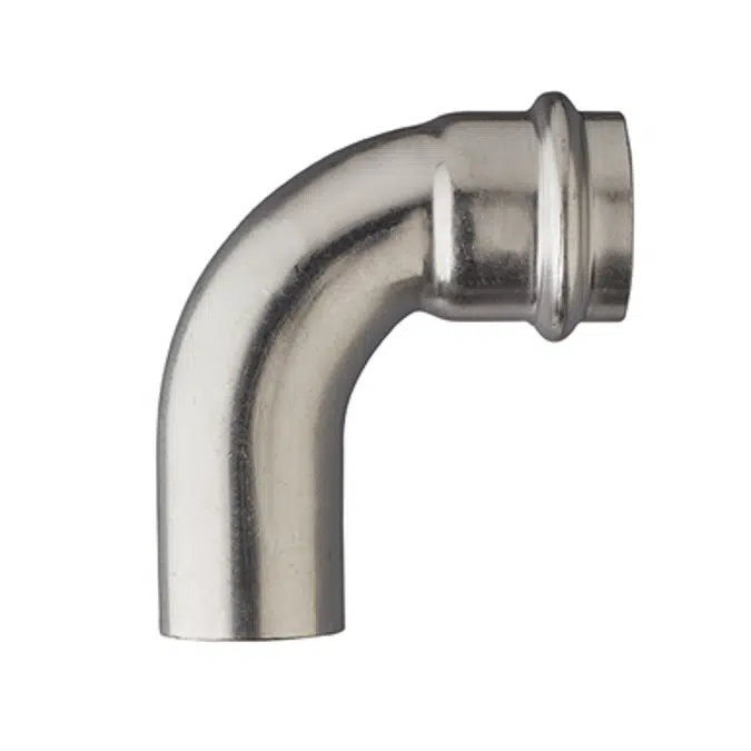 Curva 90° MH - Prensar acero inox - Perfil V - FRABOPRESS 316 V