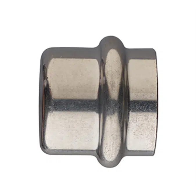 Stop end F - Stainless steel press fitting - V profile - FRABOPRESS 316 V