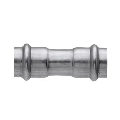 Image for Coupling with stop FF - Stainless steel press fitting - V profile - FRABOPRESS 316 V