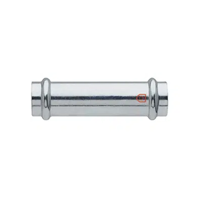 Image for Slip coupling FF - C-Steel press fitting - V profile - FRABOPRESS C-STEEL V